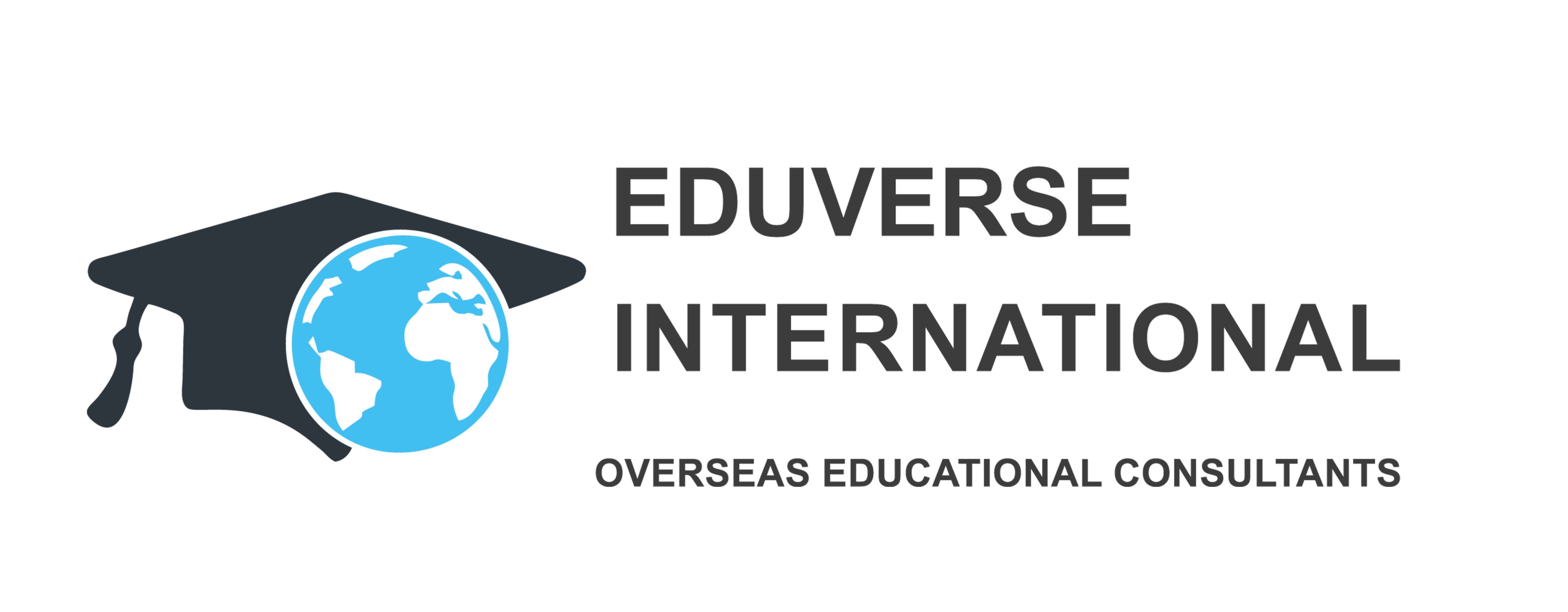 Eduverse International consultant logo by RVK Digital Marketing – overseas education brand identity
