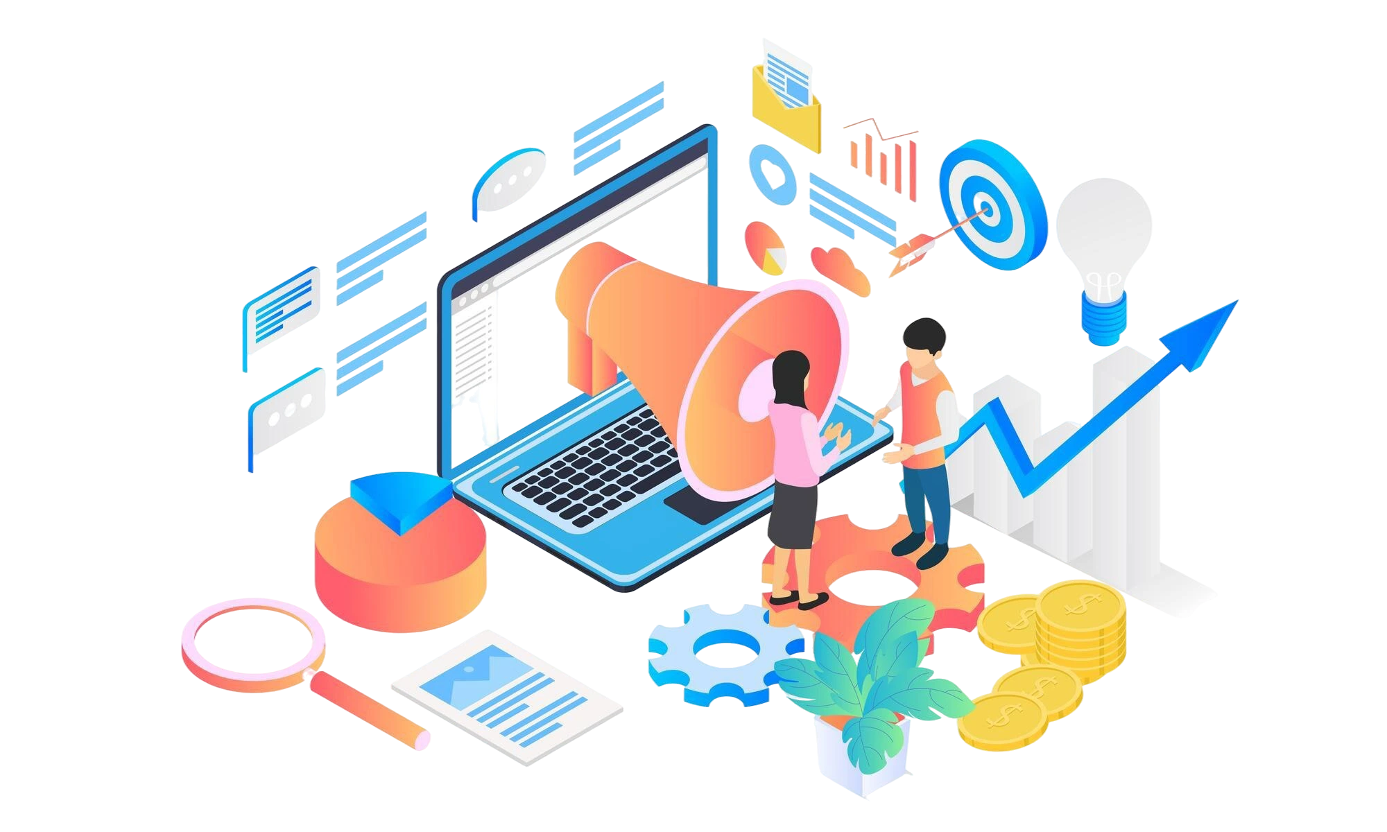 marketing-strategy-isometric-style-illustration-with-character